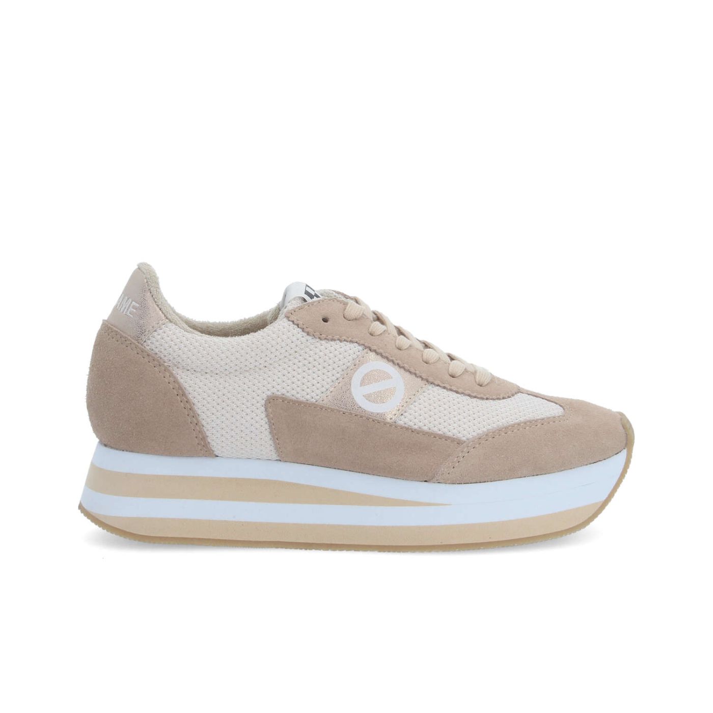 FLEX M JOGGER W - SDE/S.KNIT/GLOW - ROSE CLAIR/BLANC CASSE/OR